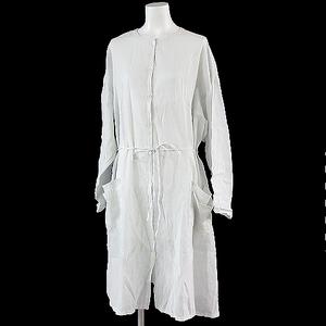 マニュエルギバル Manuelle Guibal 16SS ワンピース シャツ ノーカラー  