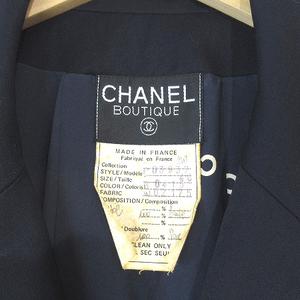 シャネル❤️ヴィンテージのお上品なジャケット・コート❤️ボタンいっぱい❤️素敵 70s CHANEL. 珍しく70年代のテキスタイルが素晴らしいシャネル