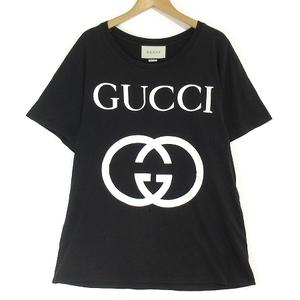 グッチ GUCCI Tシャツ カットソー 半袖 インターロッキングG ロゴ  