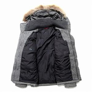 ポールスミス PAUL SMITH ダウンジャケット ウール ラクーン ファー 
