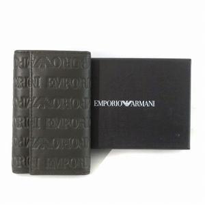 未使用品 エンポリオアルマーニ EMPORIO ARMANI キーケース 6連 レザー