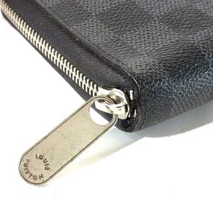 ルイヴィトン 埋める ダミエグラフィット 長財布 グレー ジッピー 