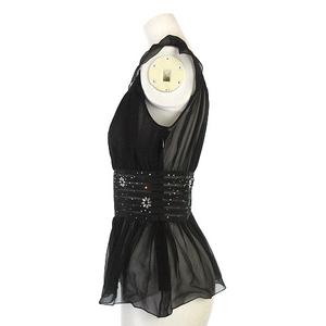 エンポリオアルマーニ EMPORIO ARMANI 美品 ブラウス シースルー
