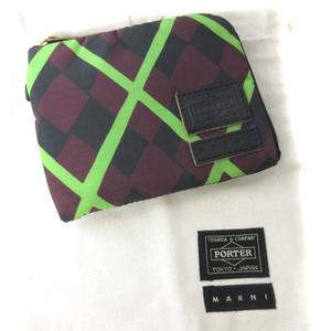 未使用品 マルニ MARNI PORTER ポーター 20SS PFP00002Q1P3799 ZIP  