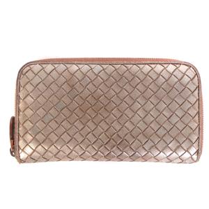 ボッテガヴェネタ BOTTEGA VENETA イントレチャート 長財布 ラウンド 
