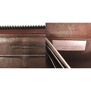 ボッテガヴェネタ BOTTEGA VENETA イントレチャート 長財布 ラウンド 