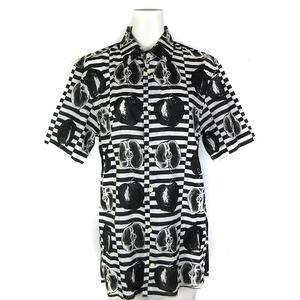 マークジェイコブス MARC JACOBS シャツ ブラウス 半袖 りんご 総柄