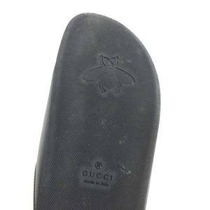 グッチ GUCCI 481572 ホースビット サボ スリッパ サンダル レザー
