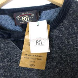 未使用品 ダブルアールエル RRL スウェット トレーナー プル