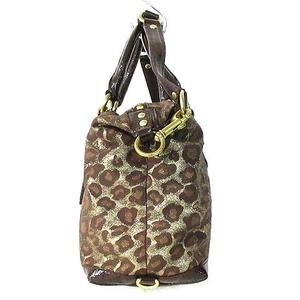 コーチ COACH アシュレイ オセロット ハンドバッグ ワンショルダー 