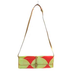 LOUIS VUITTON イエロー クラッチバッグポシェットフルール