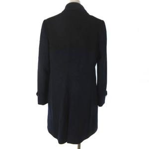 【値下げ】ポールスミス　ウールカシミヤ ダブルコート ブラック系 40 ポールスミス ブラック Paul Smith BLACK ロング コート ダブル