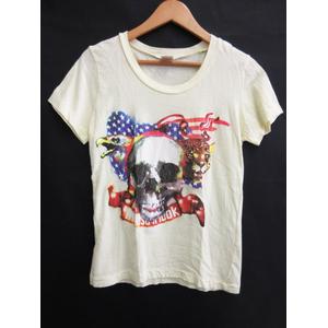 アールエヌエー RNA スカルバックロゴTee Tシャツ イエロー 黄