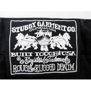 ステューシー STUSSY コットンパンツ ジッパーフライ 32 黒