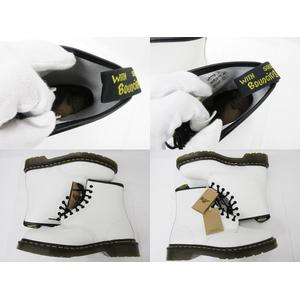 【未使用】希少 ドクターマーチン 3989 メダリオン ブーツ オールホワイト 楽天市場】ドクターマーチン1460 8ホールブーツ レザー レディース