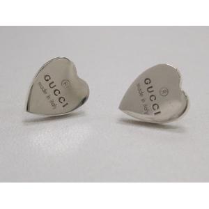 グッチ GUCCI ハート型 ピアス 223990 シルバー 925 アクセサリー 箱付  