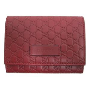 グッチ GUCCI カードケース 544030・2067 赤 レッド マイクロ