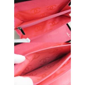 シャネル CHANEL カンボンライン ラウンドファスナー 長財布 トラベル