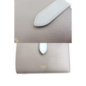 セリーヌ CELINE ミディアム ストラップ ウォレット カーフスキン バイ 