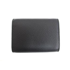 人気】BALLY バリー三つ折り財布コンパクトウォレットブラック