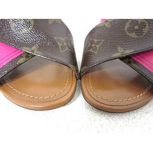 ルイヴィトン LOUIS VUITTON モノグラム パノラマライン ウェッジ 