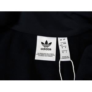 完売・正規・黒XOTサイズ・新品タグ付・adidas アディダス オリジナルス トレフォイル ワンピース・ハティ・スチュワート・送料￥185