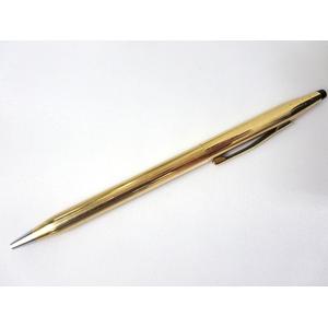 クロス CROSS 高級ボールペン 1/20 14KT GOLD FILLED USA製 14金張