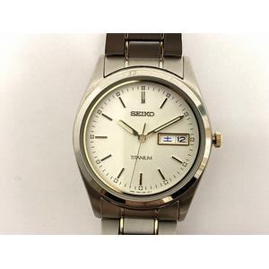 セイコー SEIKO チタニウム TITANIUM デイデイト 腕時計 良品 動作品 