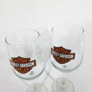 ハーレーダビッドソン HARLEY DAVIDSON ワイングラス コップ 2個