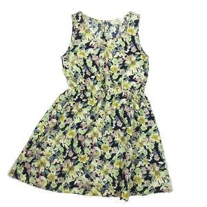 ページボーイ Page Boy 花柄 ジャガード ワンピース ノースリーブ サイズf マルチカラー レディース 095 ベクトルパーク