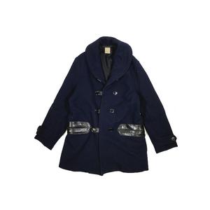 ベラフォンテ BELAFONTE ラグタイム ウール マッキーノコート アウター ragtime wool mackinaw coat ネイビー サイズS メンズ