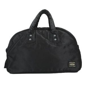ヘッドポーター HEAD PORTER タンカー ミニボストン バッグ マジソンバッグ ハンドバッグ ナイロン 吉田カバン ブラック×オレンジ メンズ レディース ▲A9
