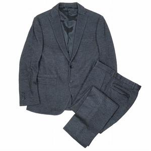 美品 ジョセフオム JOSEPH HOMME スーツ セットアップ 総柄 ウール 混 