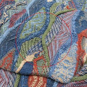 リムノス LIMNOS 3Dニット 立体編み セーター クルーネック 長袖