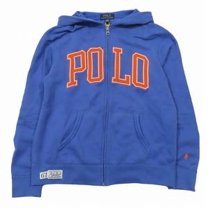 ラルフローレン　水色　パーカー ポロ ラルフローレン POLO RALPH LAUREN 子供服 スウェット