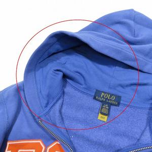 ポロ ラルフローレン POLO RALPH LAUREN 子供服 スウェット パーカー ジップアップ 裏起毛 L 青系/1▲B4 キッズ レディース ポロ ラルフローレン POLO RALPH LAUREN 子供服 スウェット