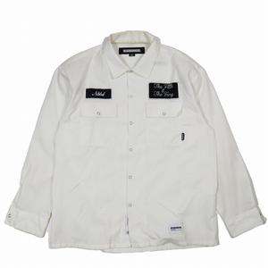 NEIGHBORHOOD ワークシャツ XL ホワイト