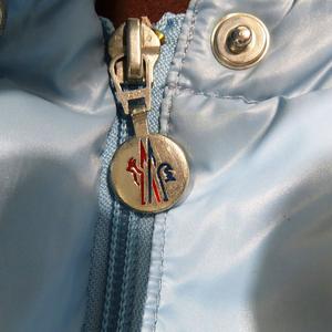 専用。MONCLER ボンバージャケット ライトブルー Light Blue New Aubert Hooded Down Jacket - Down Jackets