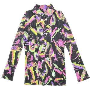 PLEATS PLEASEシャツジャケットアーカイブプリーツプリーズ 鑑定済