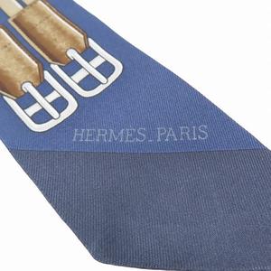 美品 21AW エルメス HERMES シルク100％ ツイリー ナロースカーフ JUMPING ジャンピング ネイビー/4 レディース 