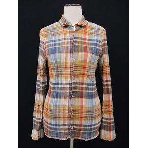 ツモリチサト　クレペリ　長袖ブラウス Amazon | [クレプリ] LONG SLEEVES SHIRT (オレンジ) | シャツ