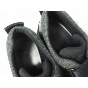 プラダ PRADA スニーカー ブーツ ベルクロ レザー ビブラムソール