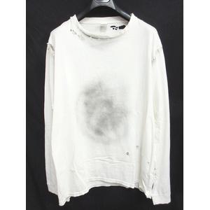 ナンバーナイン NUMBER (N)INE グランジ ロンT 長袖 Tシャツ 