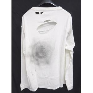 ナンバーナイン NUMBER (N)INE グランジ ロンT 長袖 Tシャツ 
