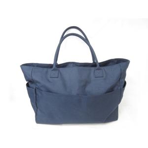 PEARLY GATES ネイビー トートバッグ パーリーゲイツ/トートバッグ/ネイビー×レッド×アイボリー/化学