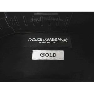 未使用品 ドルチェ&ガッバーナ ドルガバ DOLCE&GABBANA GOLD Yシャツ 