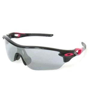オークリー Oakley スポーツ サングラス Radarlock Oo99 02 レーダーロックパス アジアンフィット ハーフリム シールド 黒 ピンク 0626 レディース 098 ベクトルパーク