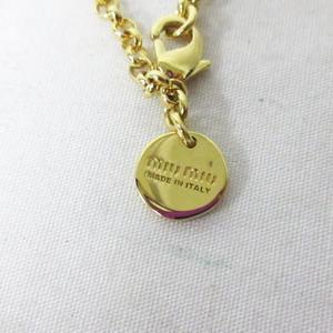 未使用品 ミュウミュウ miumiu ネックレス ペンダント チェリー イチゴ 