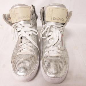 ディーゼル DIESEL ハイカット スニーカー サイドジップ SHIBUYA TOKYO 