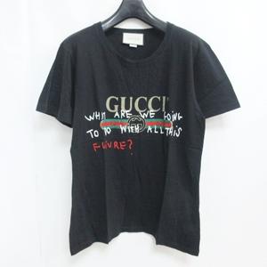 17ss GUCCI ココ・キャピタンプリント 半袖 Tシャツ ヴィンテージ加工